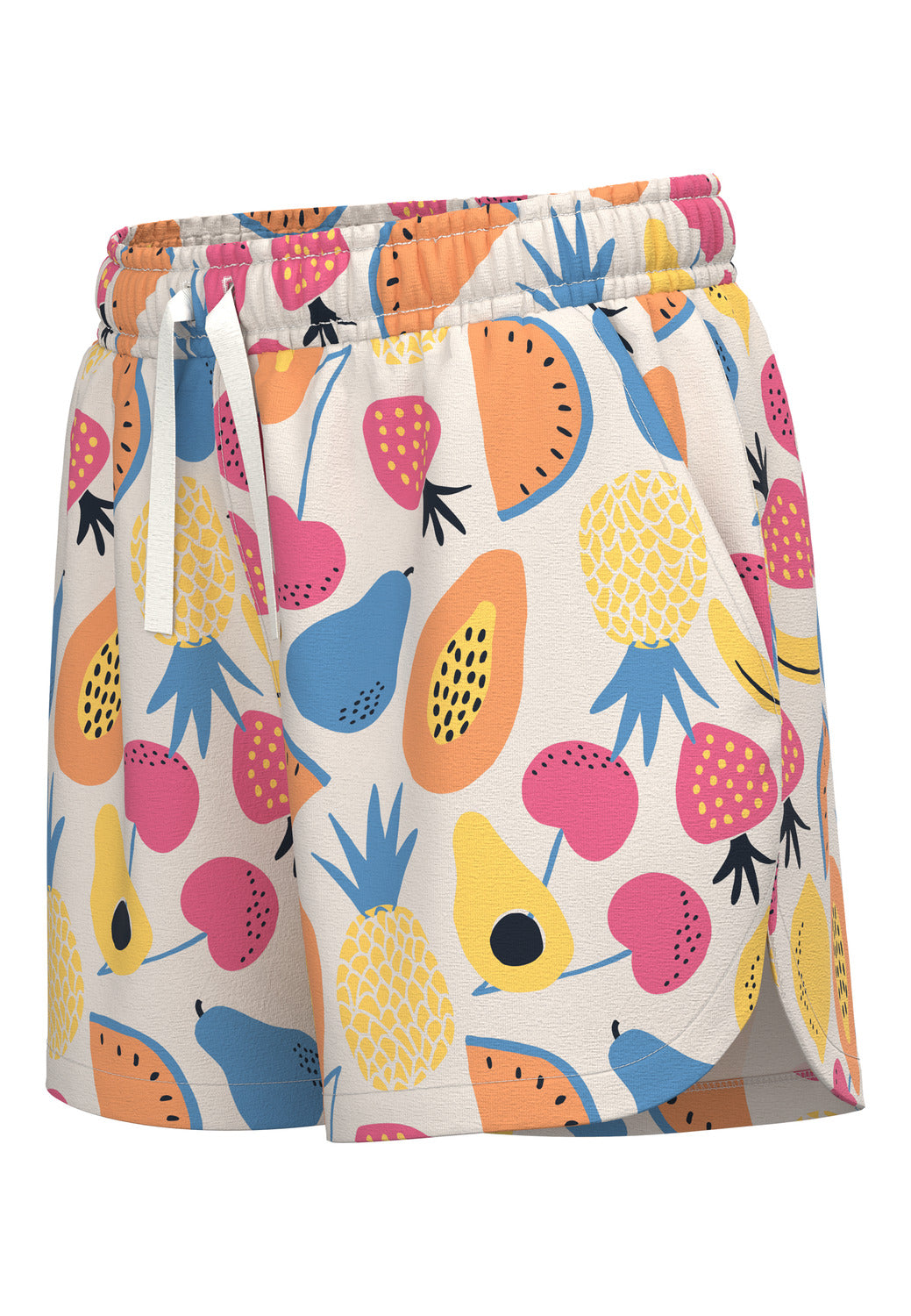 NKFVIGGA Shorts - White Alyssum