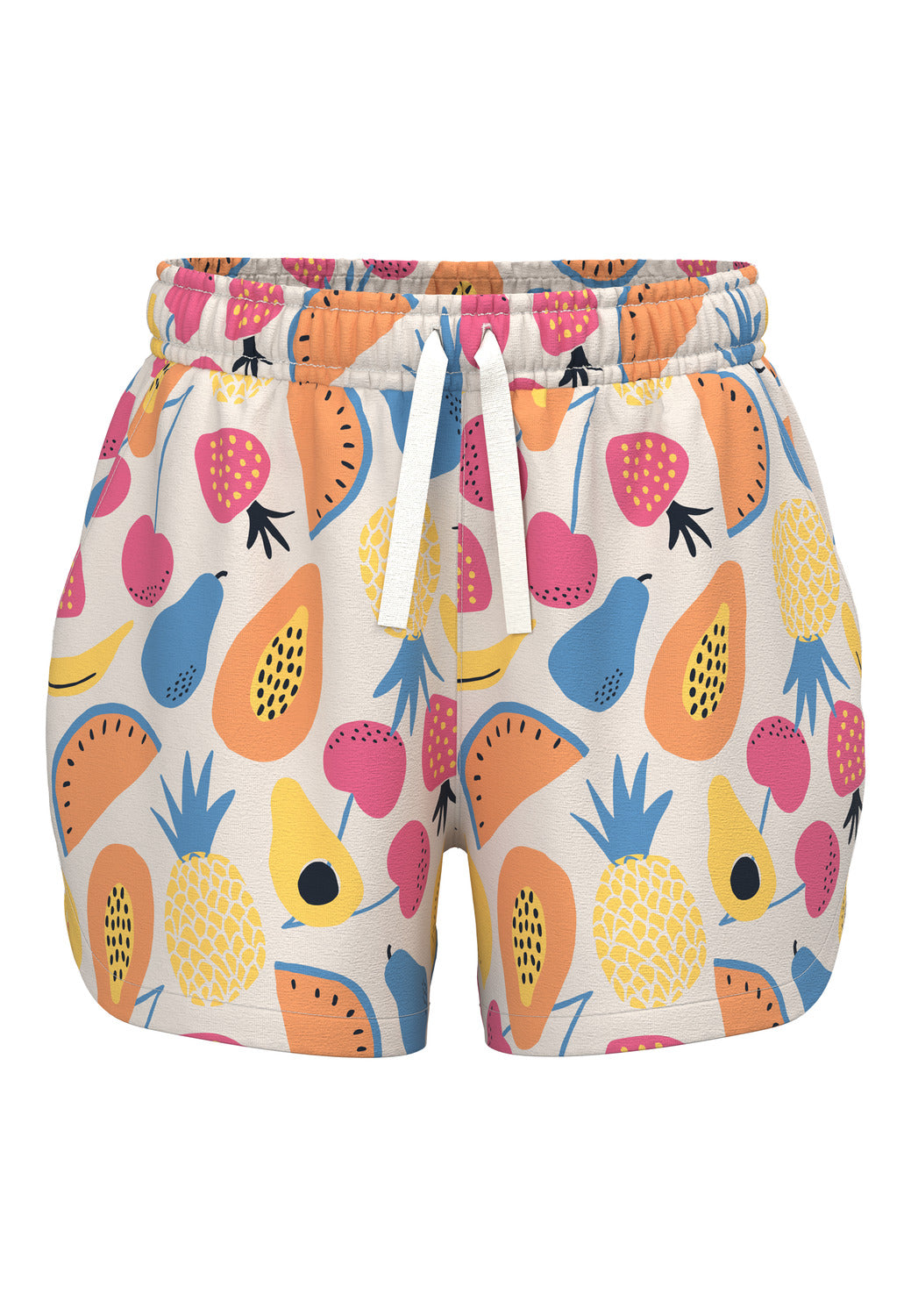 NKFVIGGA Shorts - White Alyssum